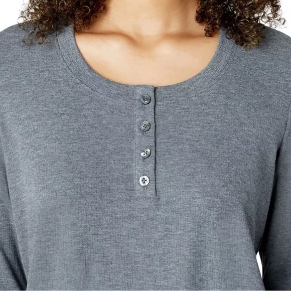 Eddie Bauer Ladies 3 Pc. Sleep Set Waffle Fleece RED PLAID 3XL - Picture 7 of 8